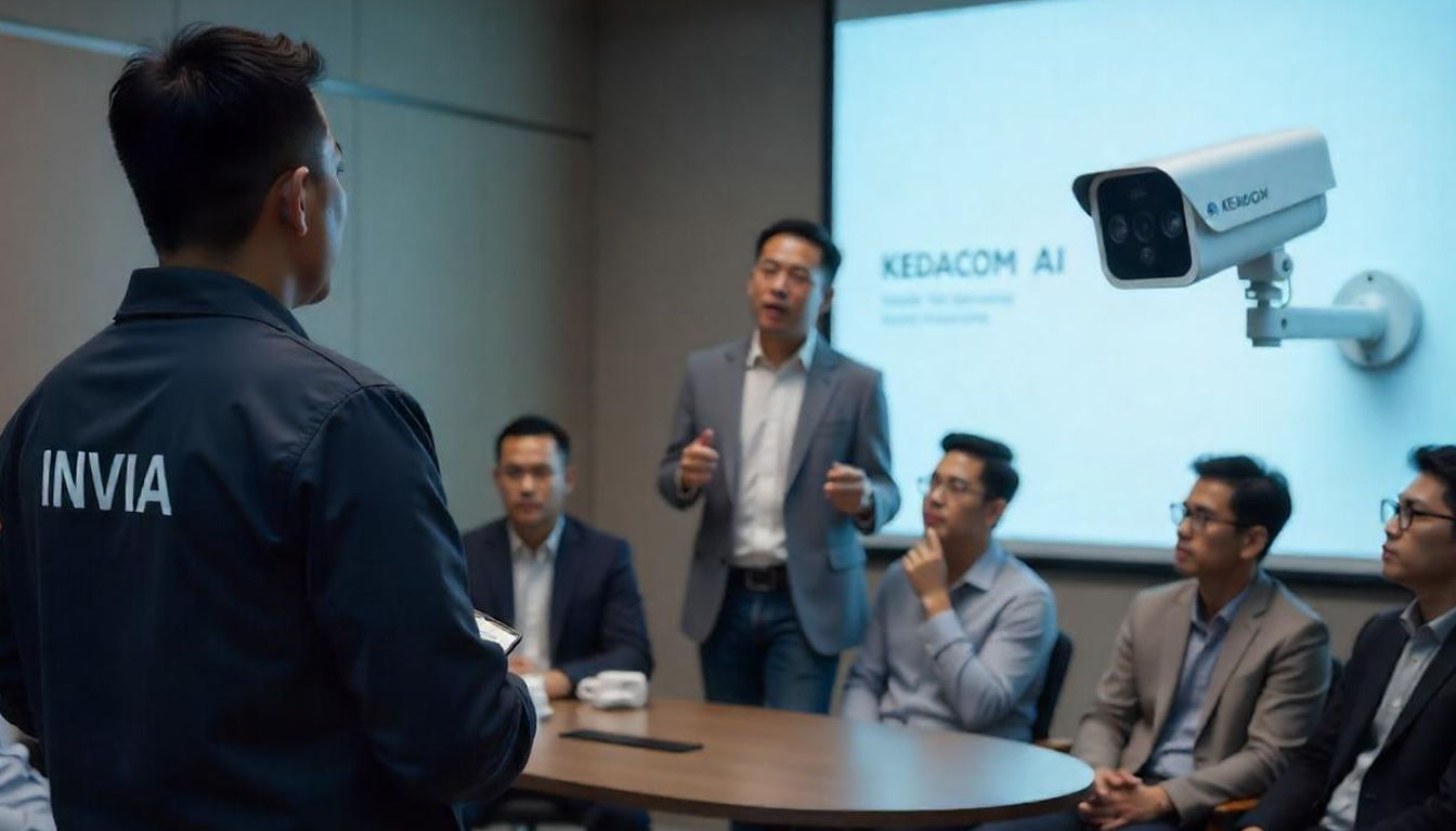 Team Invia Mempresentasikan KEDACOM sebagai CCTV IP Camera dengan Sistem Zoom PTZ yang Canggih